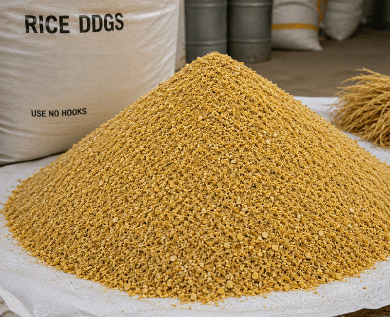 Rice DDGS Animal Feed Supplier and Exporter